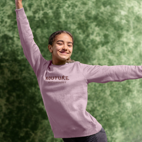 Girls Pink Sweatshirt