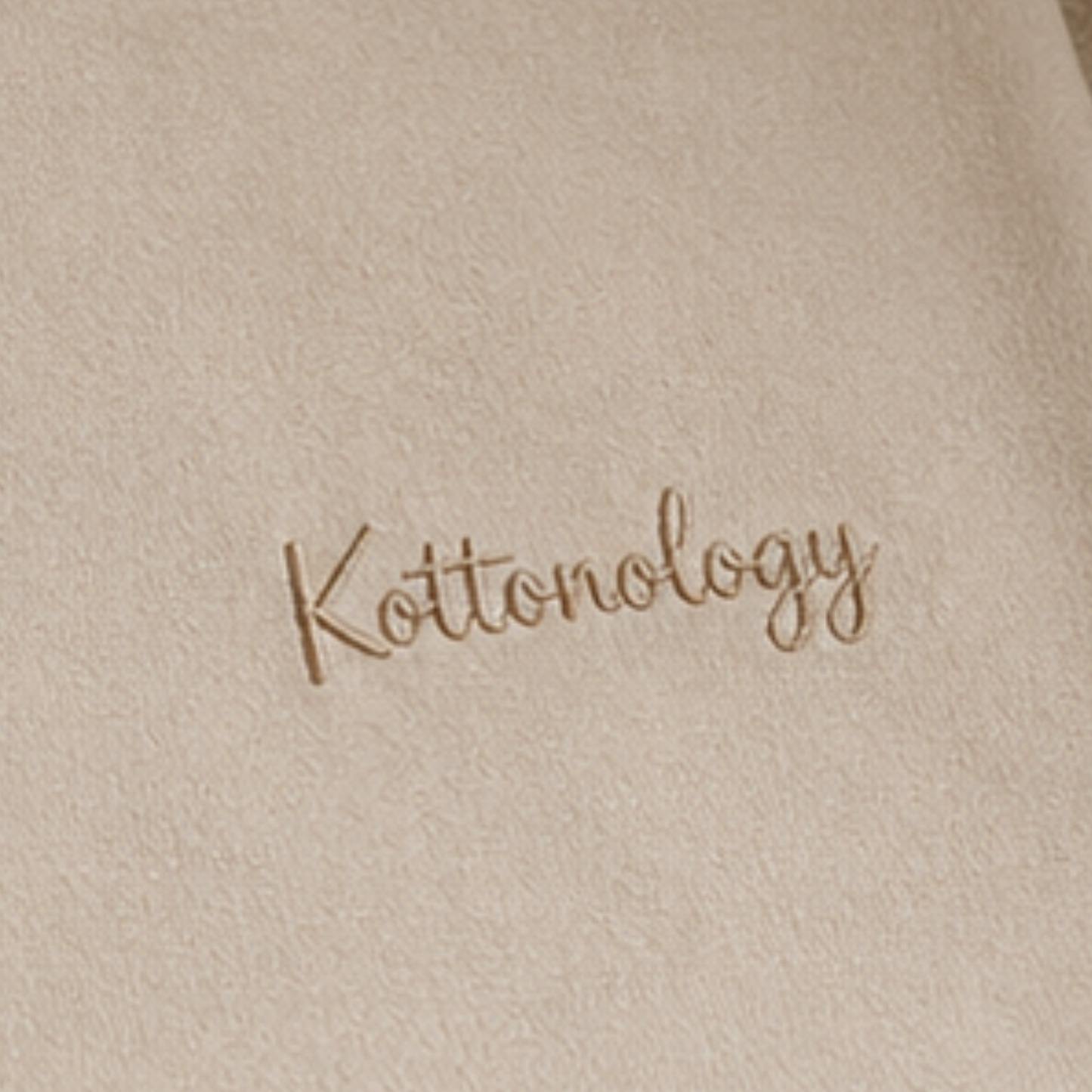 Natural Kottonology T-Shirt with Embroidered Stitch