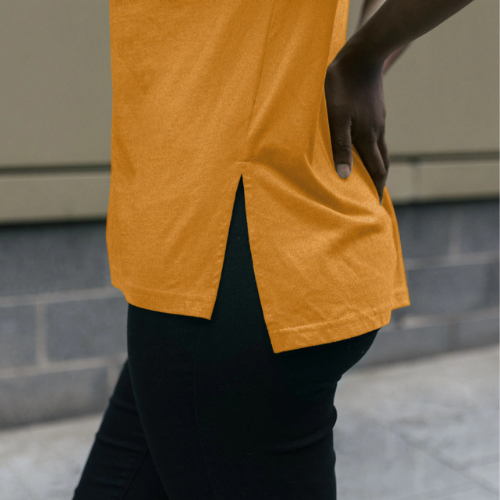 Amber-Coloured, Relaxed-Fit Organic Cotton Kottonology T-Shirt