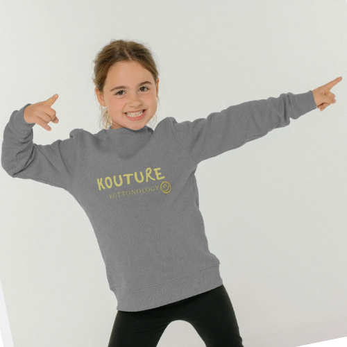 Girls Grey Sweatshirt