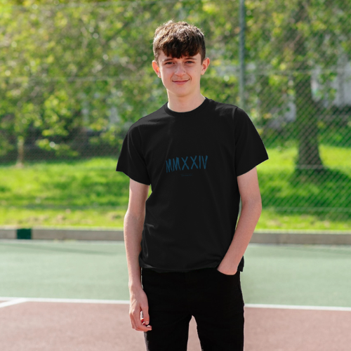 Boys Black MMXXIV T-Shirt