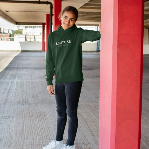 Girls Green Hoodie