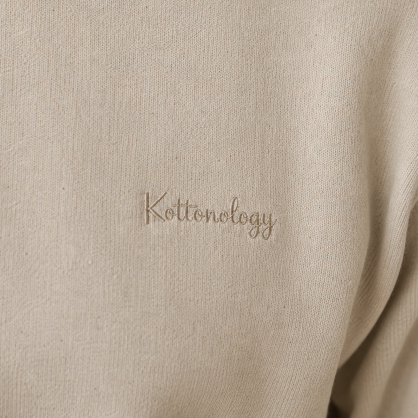Kottonology Sweatshirt in Natural Raw