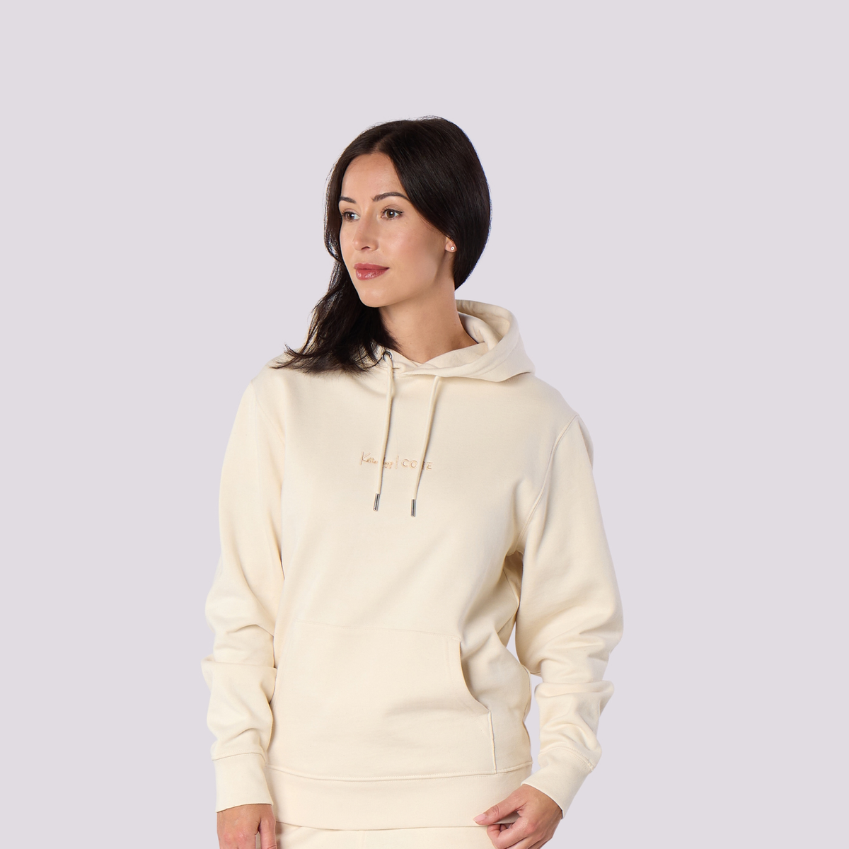 Women’s CORE Organic Cotton Hoodie – Natural Oat
