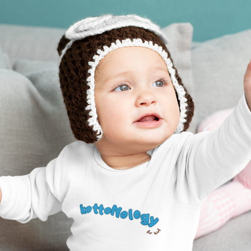 Blue Kottonology Print Sleepsuit