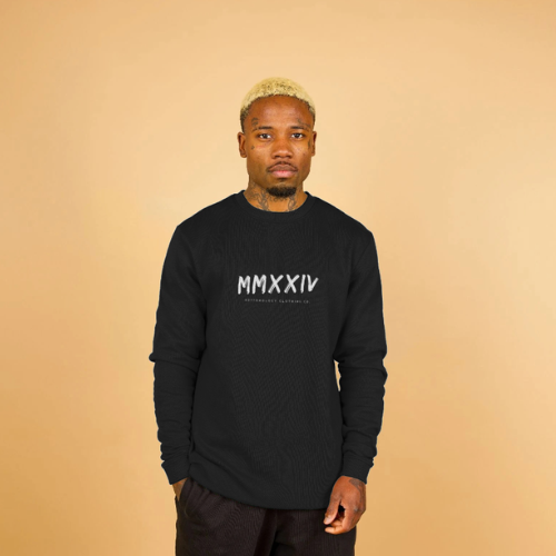 Mens Black Sweatshirt