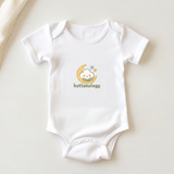 100% Organic Cotton Baby Babygro - Moon & Stars