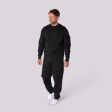 Men's Black Co-ord | Sweatshirt & Joggers