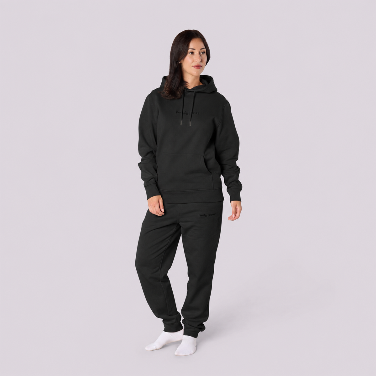 Women's Black Co-ord | Hoodie & Joggers