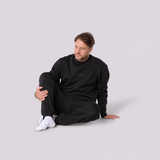 Men's Black Co-ord | Sweatshirt & Joggers