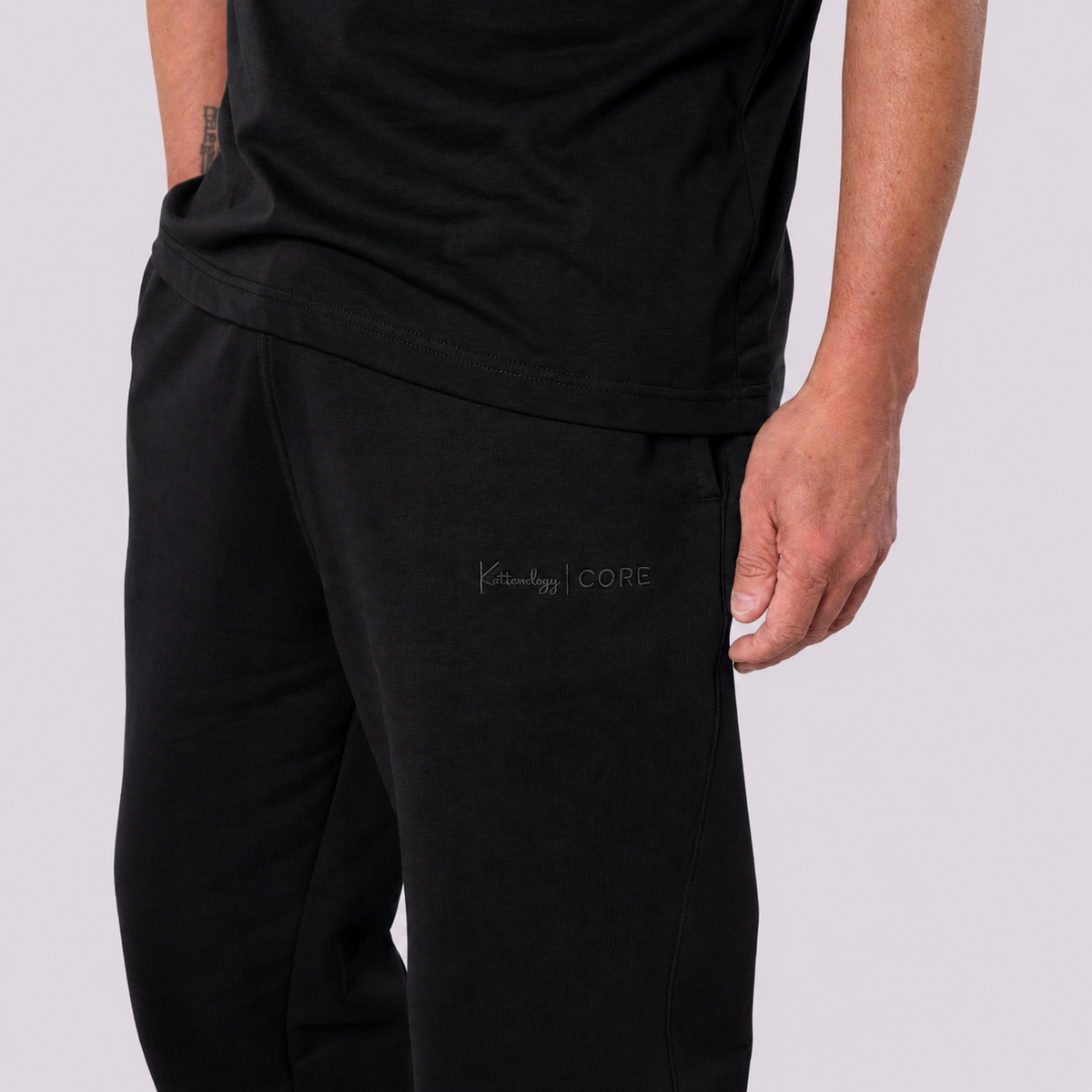 Men’s CORE Organic Cotton Joggers | Black