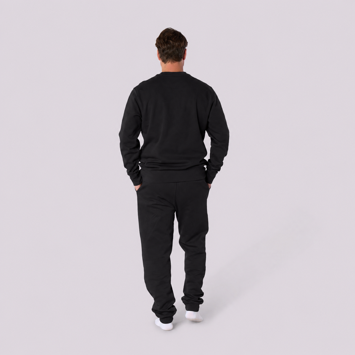 Men's Black Co-ord | Sweatshirt & Joggers
