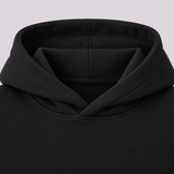 Boys' Black Organic Cotton Hoodie