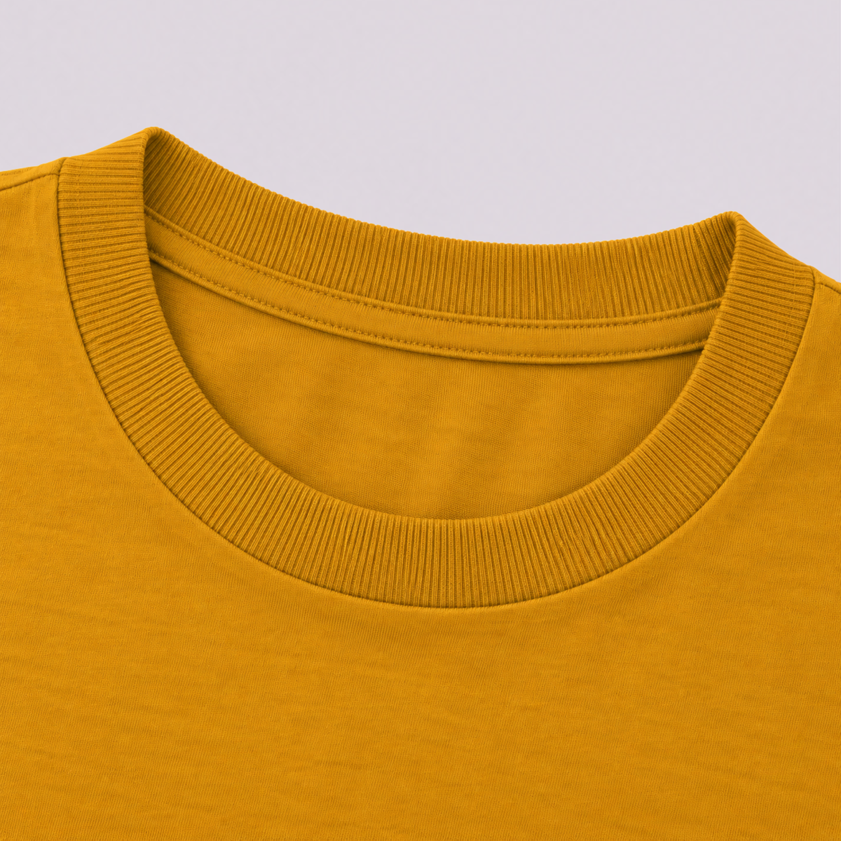 Boys' Deep Yellow Organic Cotton Long Sleeve T-Shirt
