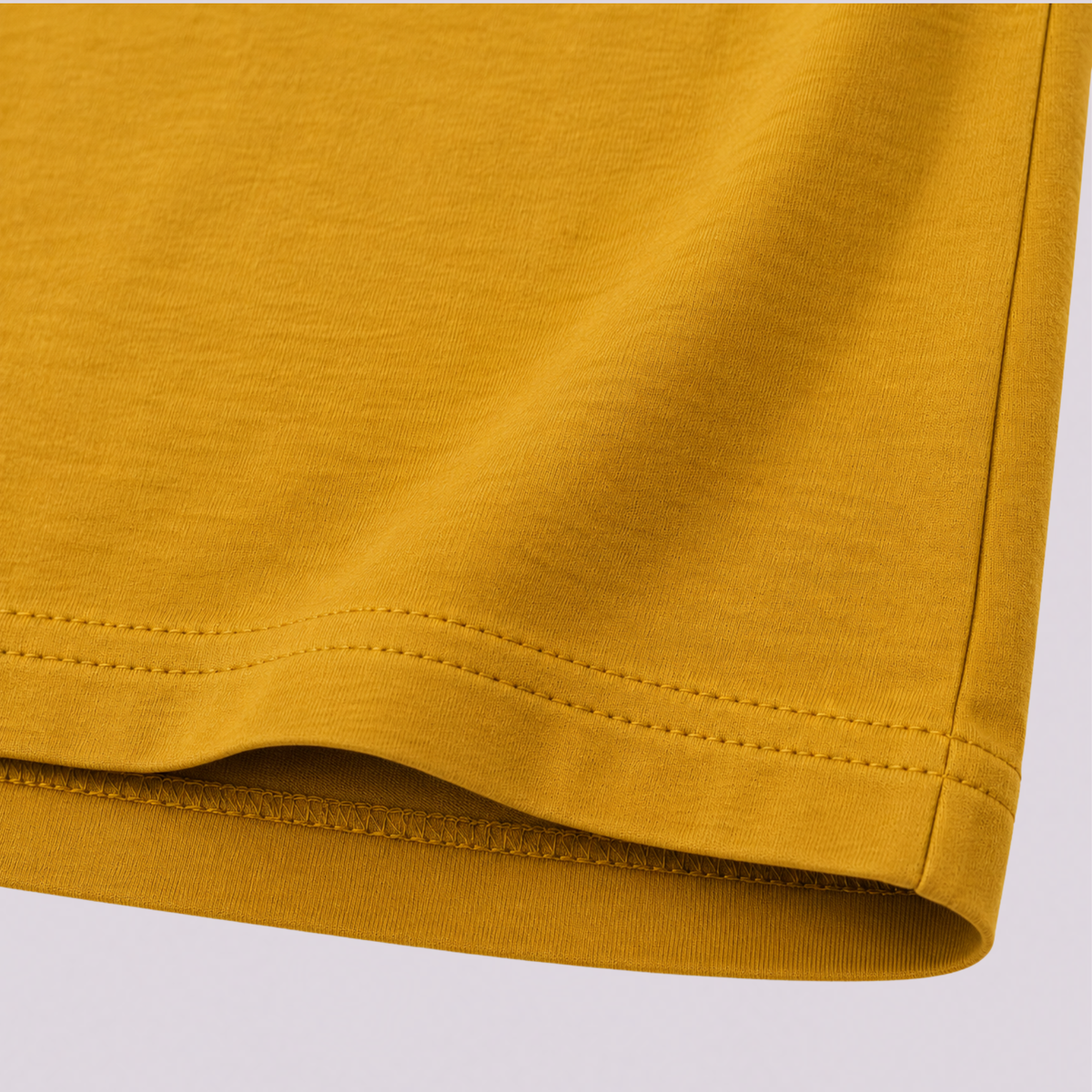 Boys' Deep Yellow Organic Cotton Long Sleeve T-Shirt