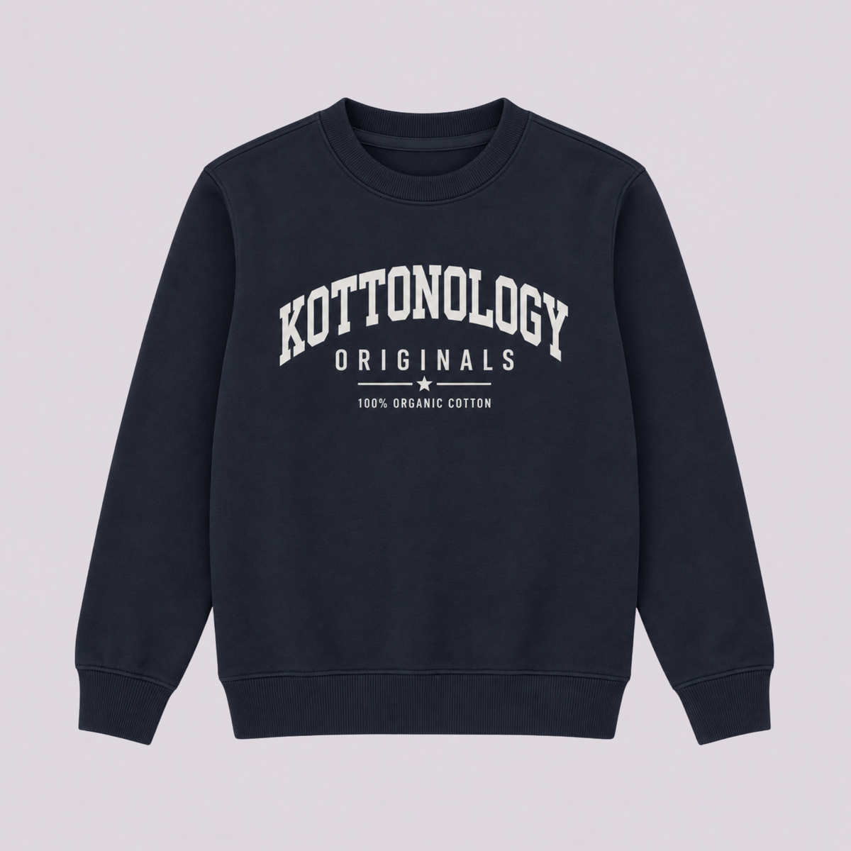 Boys' Navy Organic Cotton Sweatshirt