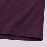 Boys' Purple Organic Cotton Long Sleeve T-Shirt