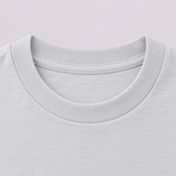 Boys' White Organic Cotton Long Sleeve T-Shirt
