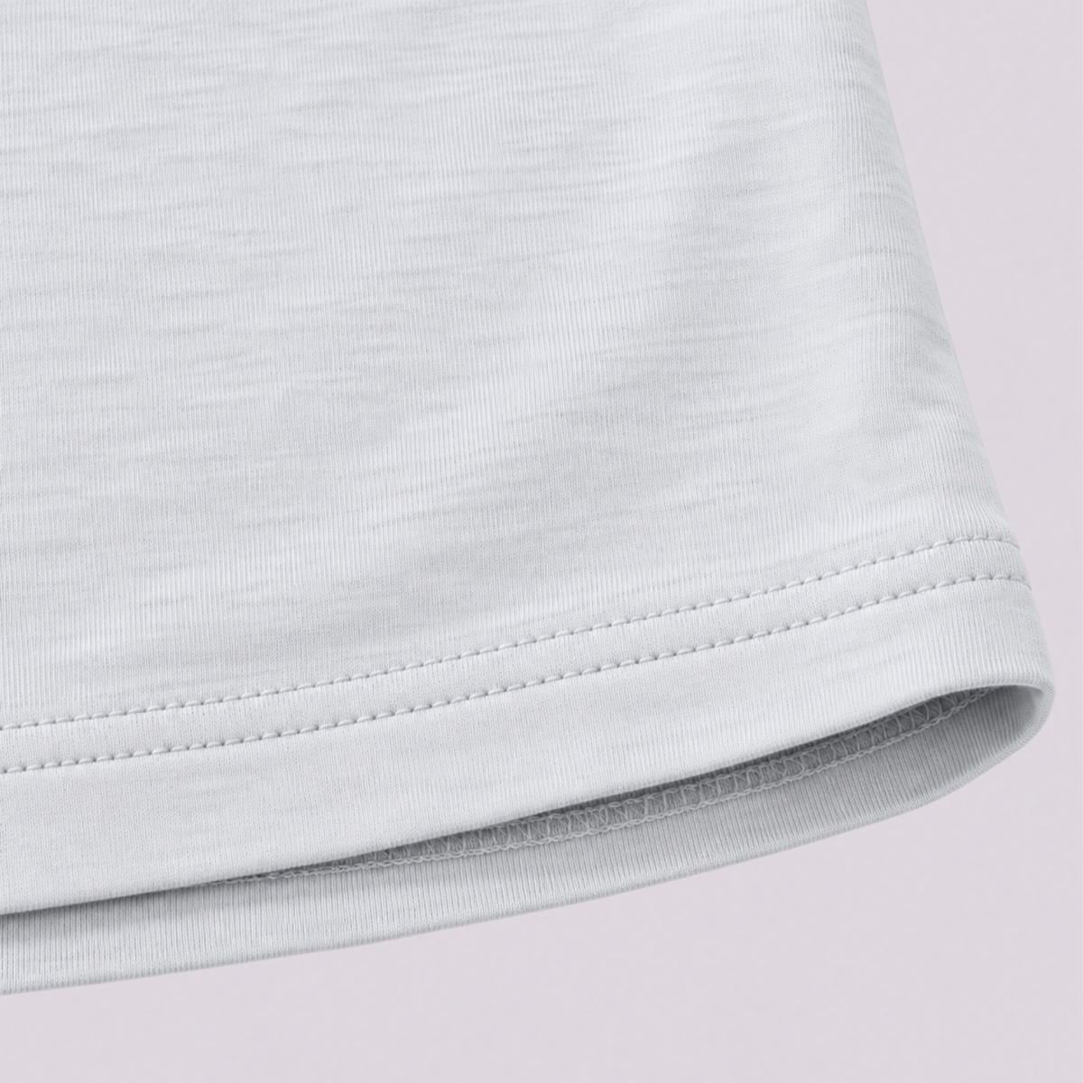 Boys' White Organic Cotton Long Sleeve T-Shirt