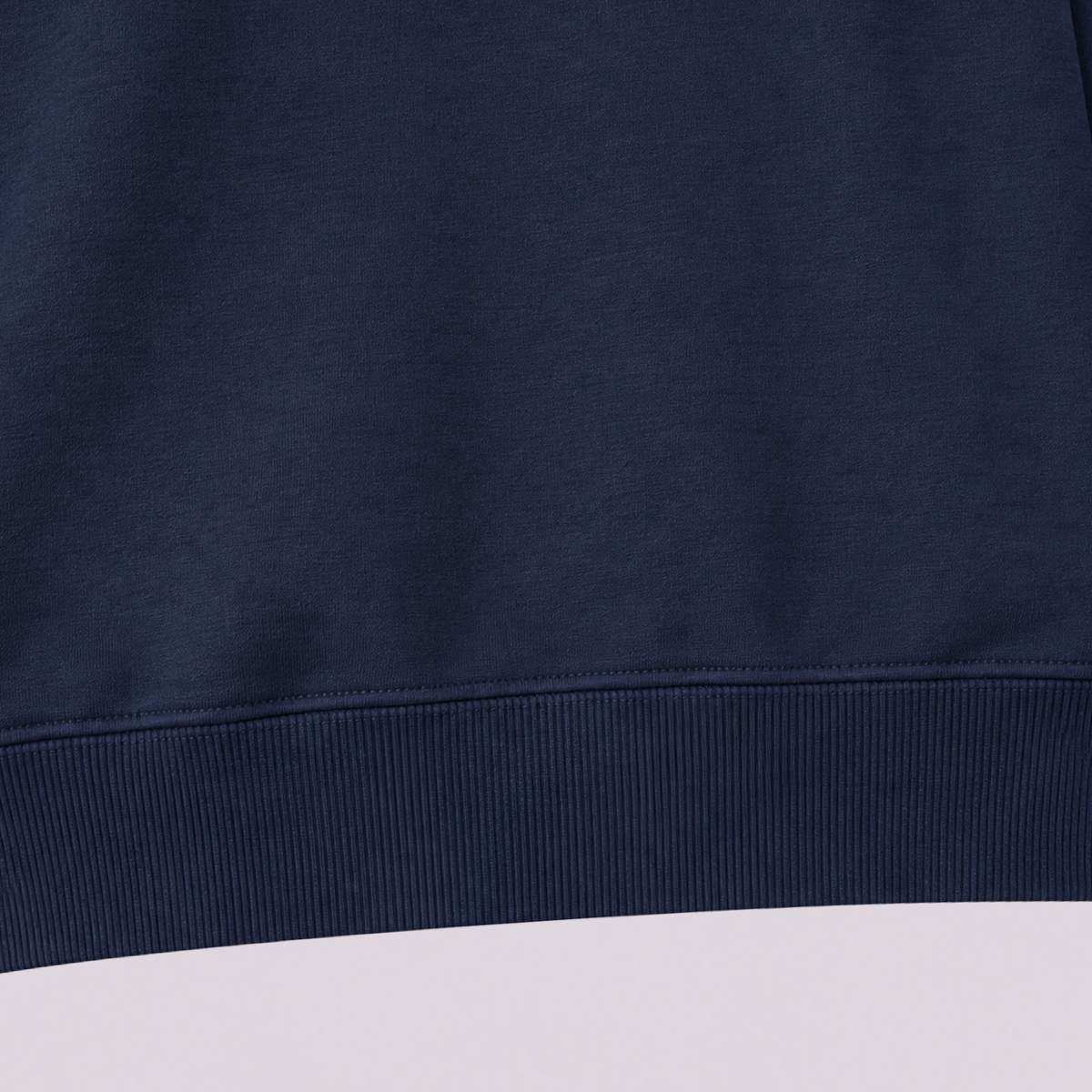 Boys' Navy Organic Cotton Hoodie