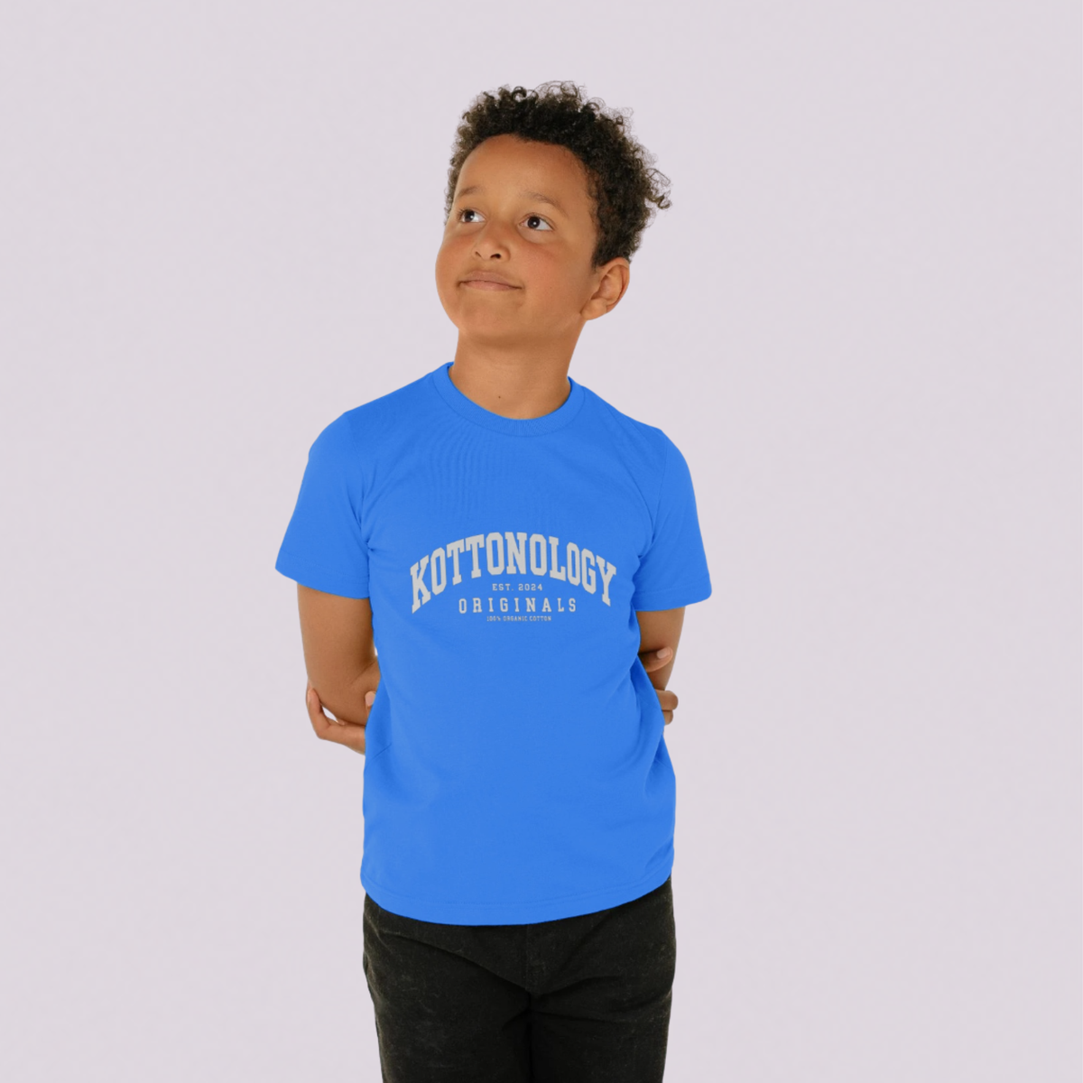 Boys' Blue Organic Cotton Kottonology T-Shirt