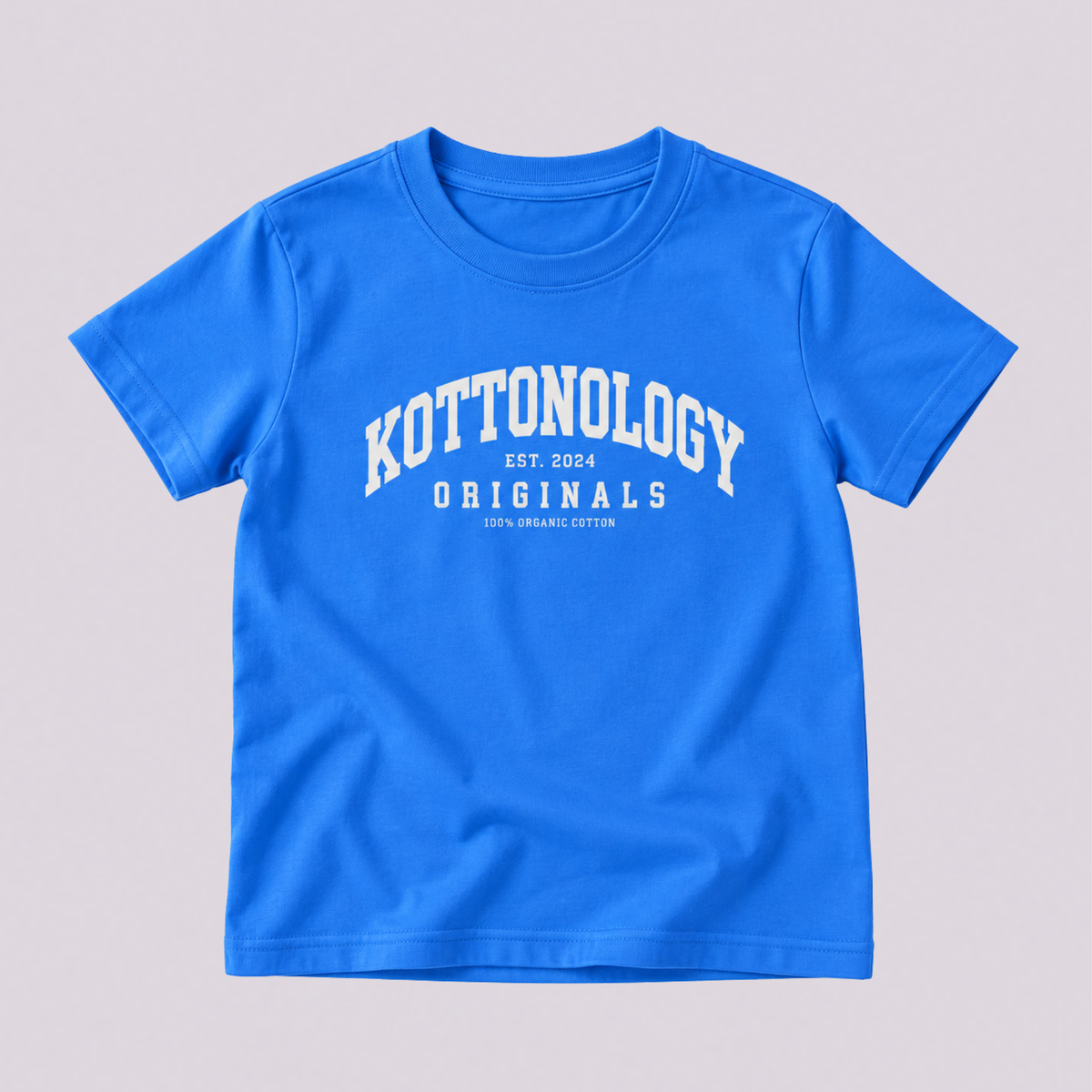 Boys' Blue Organic Cotton Kottonology T-Shirt