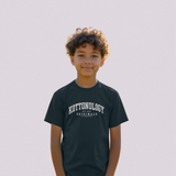 Boys' Denim Blue Organic Cotton Kottonology T-Shirt