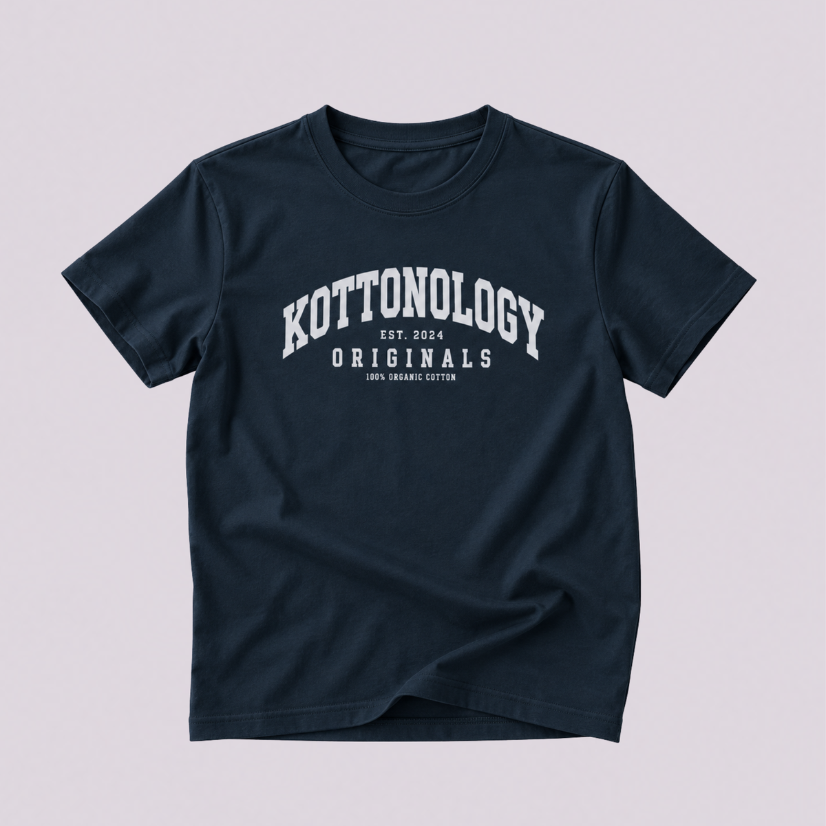 Boys' Denim Blue Organic Cotton Kottonology T-Shirt