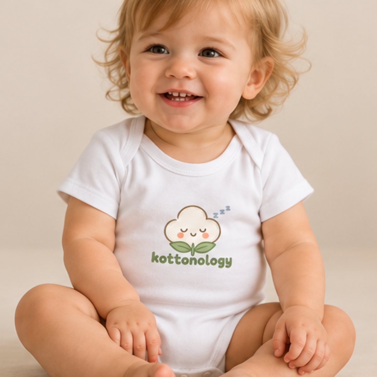 100% Organic Cotton Baby Babygro – Sleepy Cotton