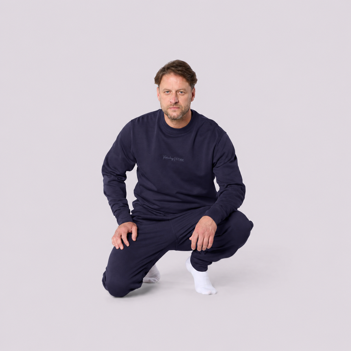 Mens' French Navy Co-ord | Sweatshirt & Joggers