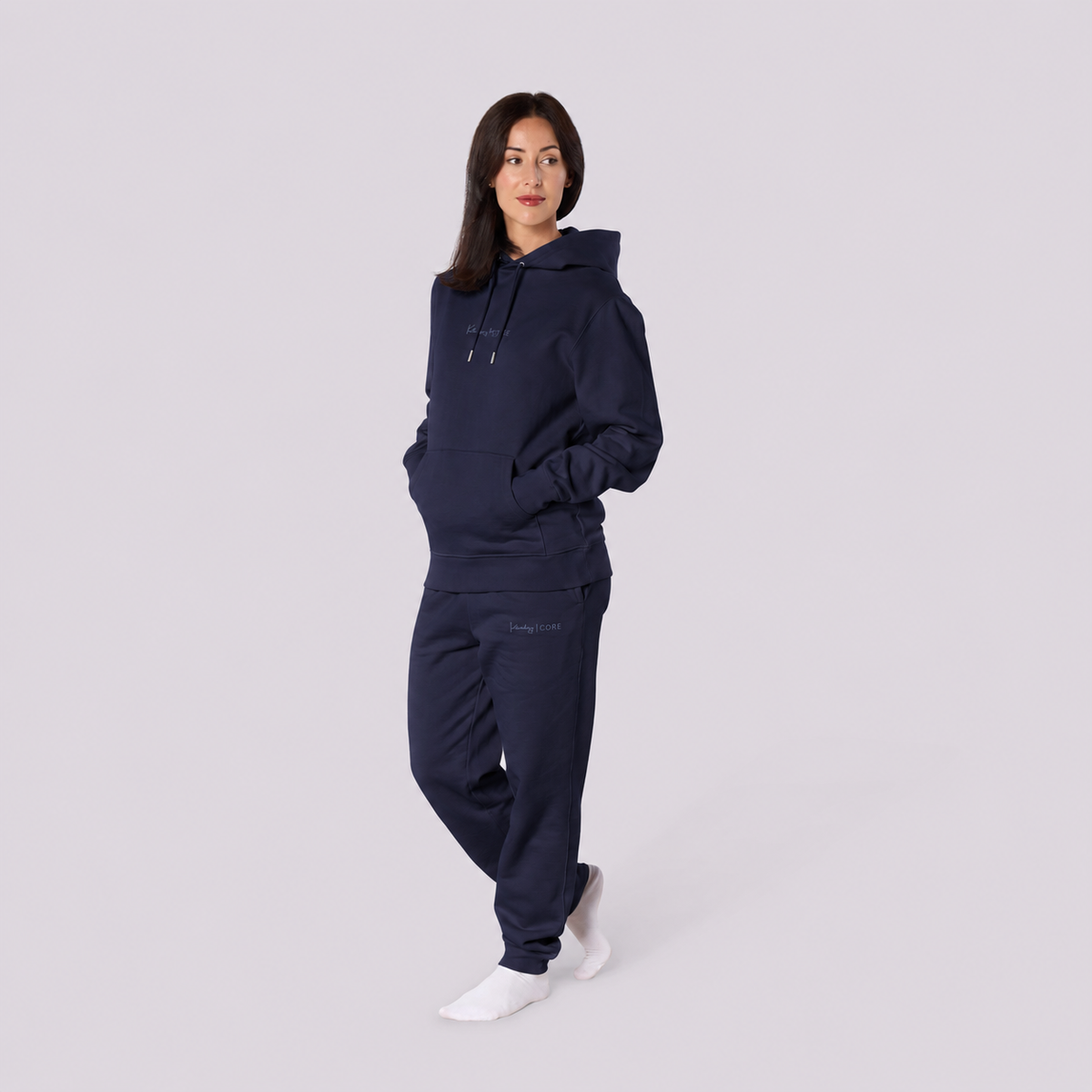 Women's French Navy Co-ord | Hoodie & Joggers
