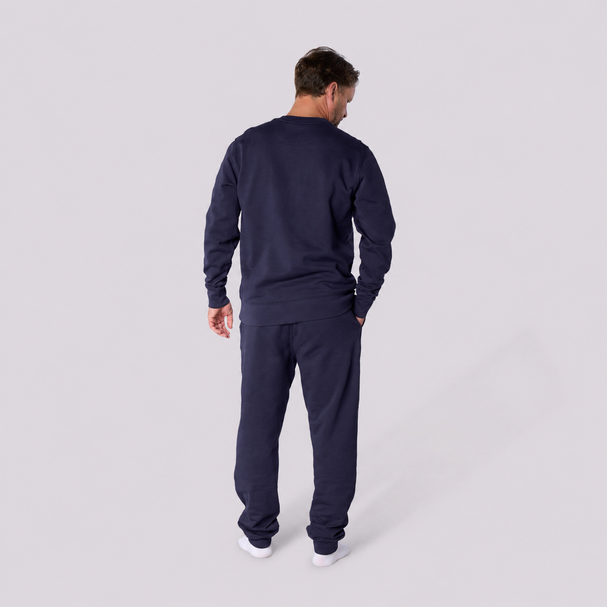 Mens' French Navy Co-ord | Sweatshirt & Joggers