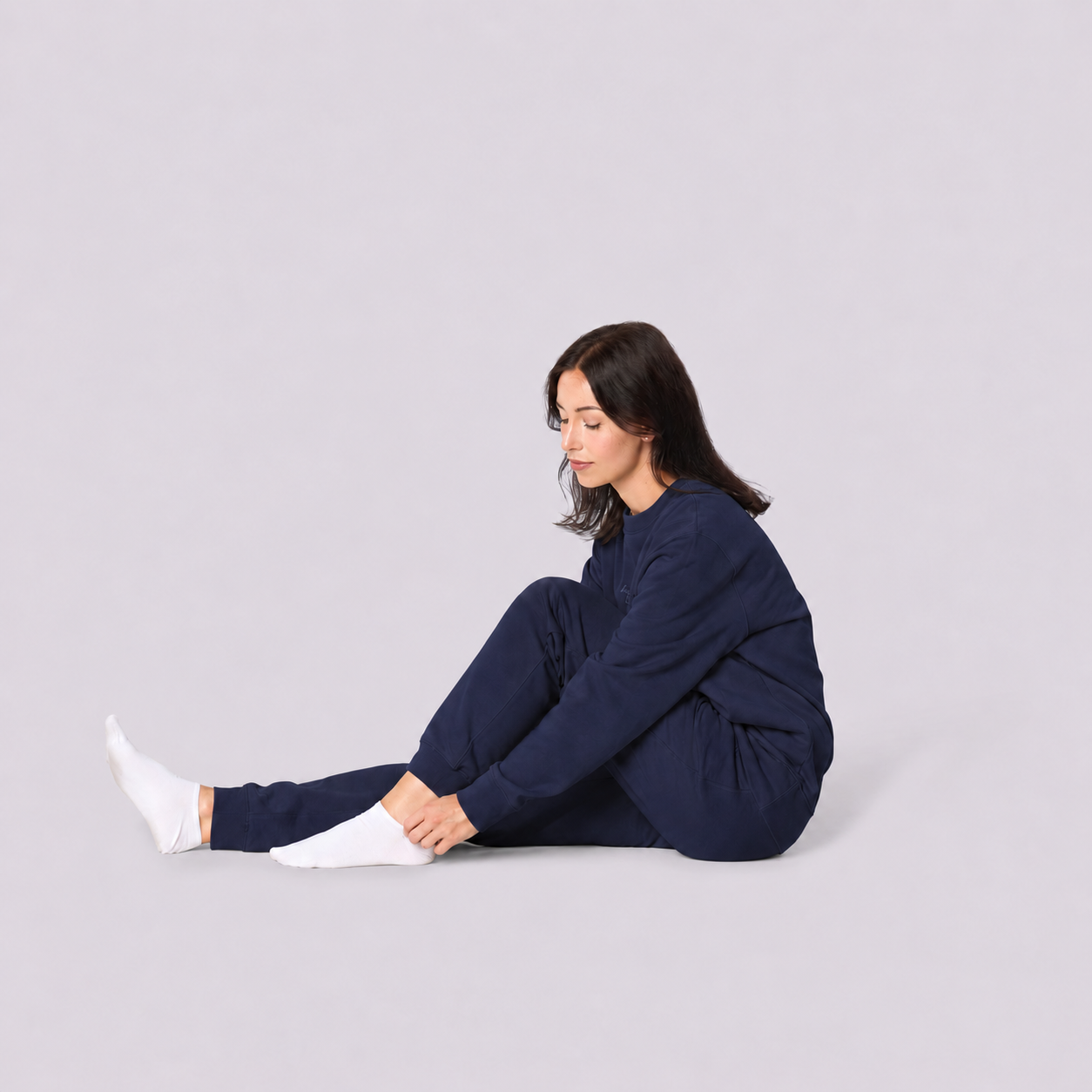 Women’s CORE Organic Cotton Sweatshirt – French Navy