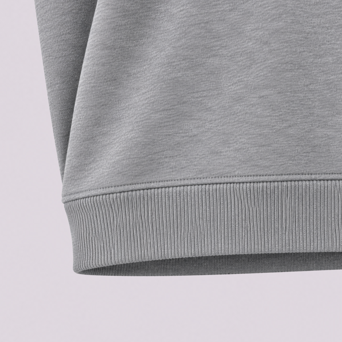 Girls' Grey Red Organic Cotton Hoodie