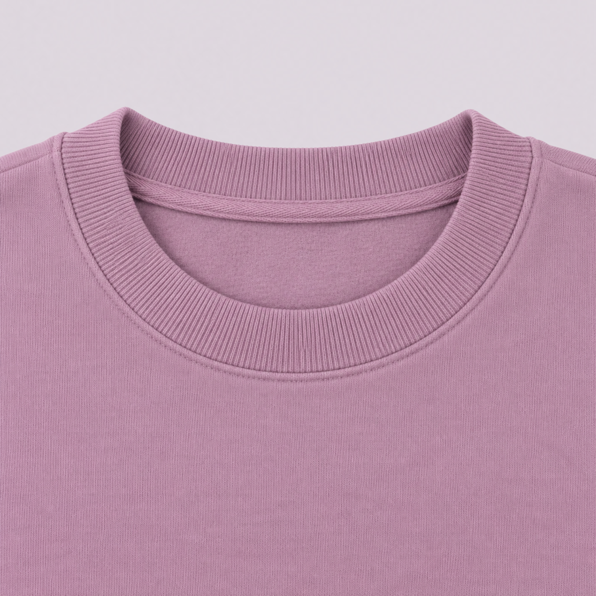 Girls' Mauve Organic Cotton Sweatshirt