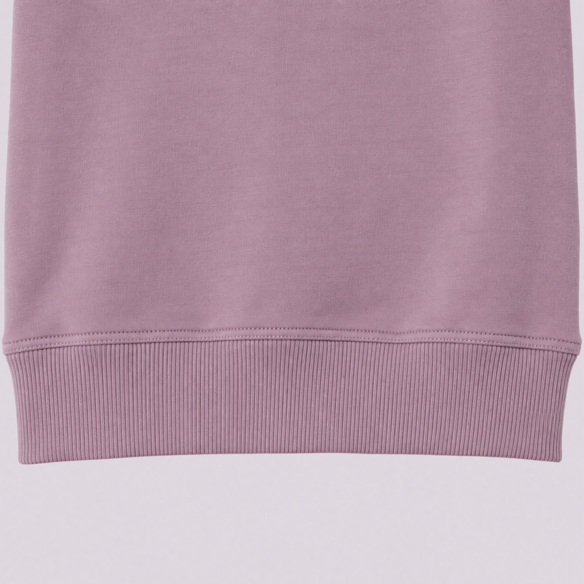 Girls' Mauve Organic Cotton Sweatshirt