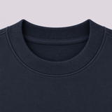 Girls' Navy & Red Organic Cotton Sweatshirt