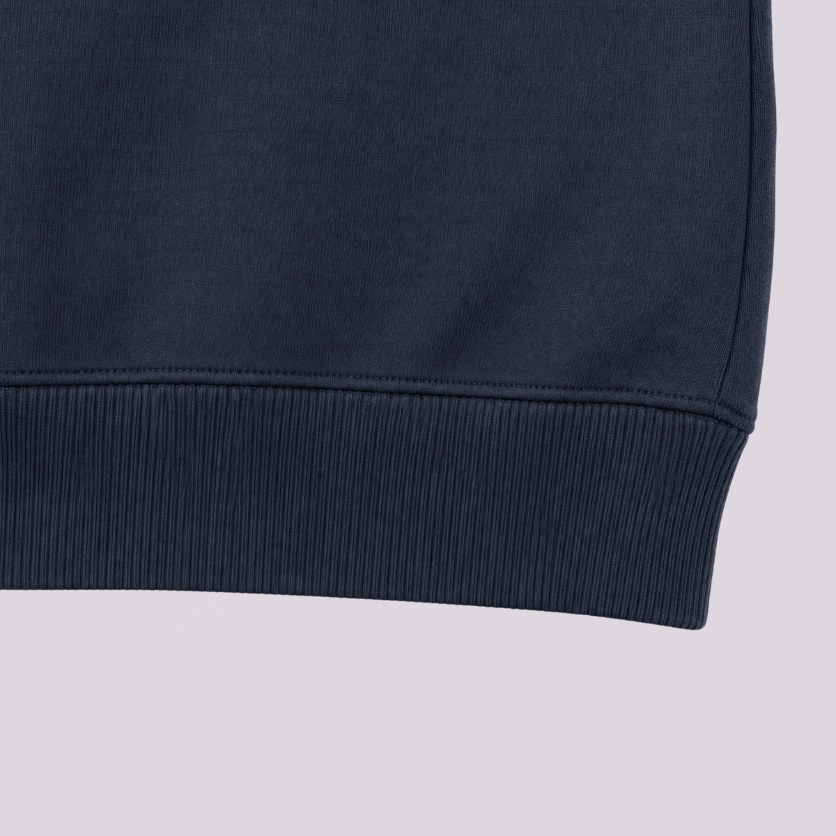 Girls' Navy & Red Organic Cotton Sweatshirt