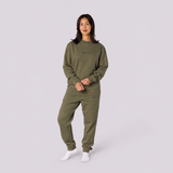 Women’s CORE Organic Cotton Sweatshirt – Khaki