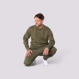 Men's Khaki Co-ord | Sweatshirt & Joggers
