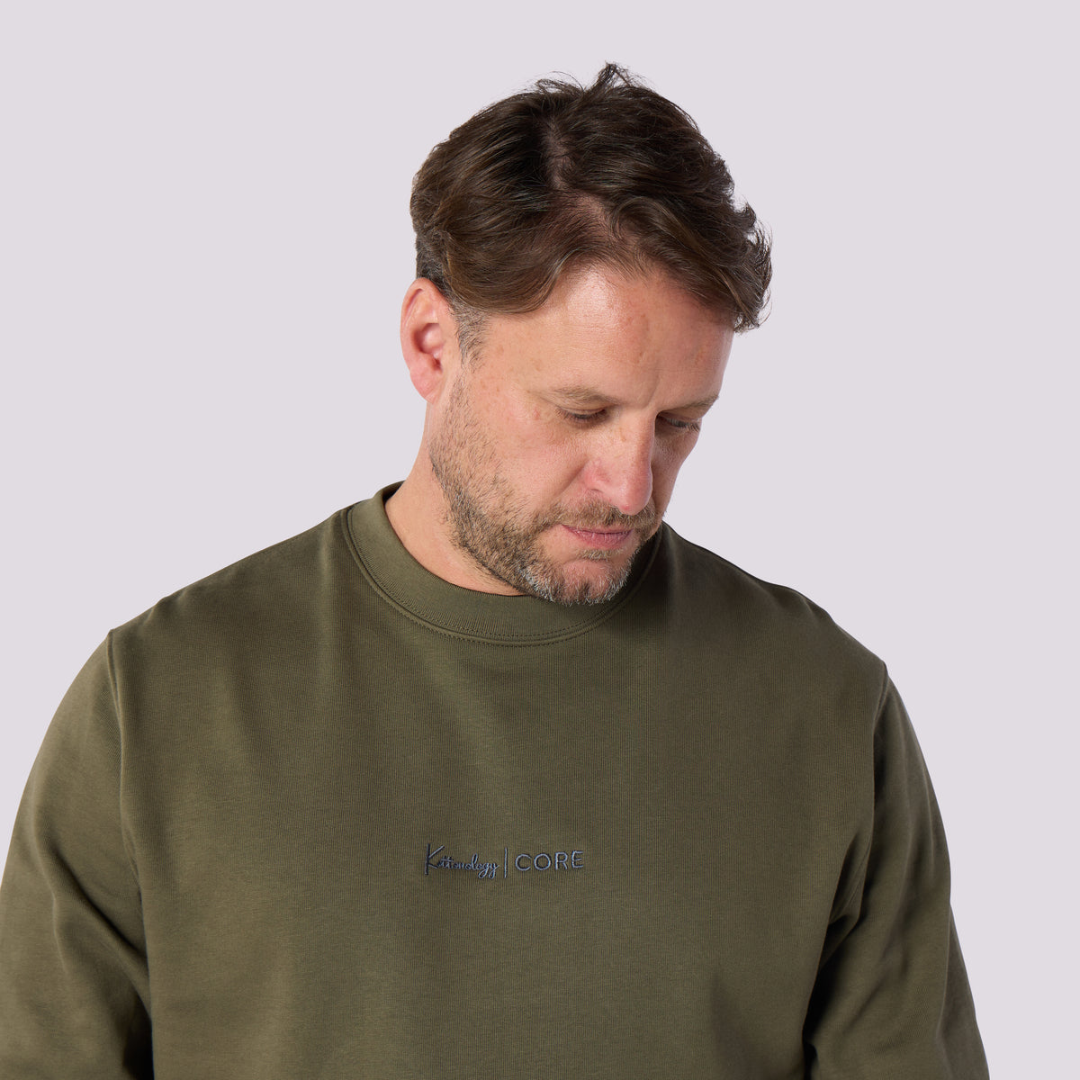Men's Khaki Co-ord | Sweatshirt & Joggers