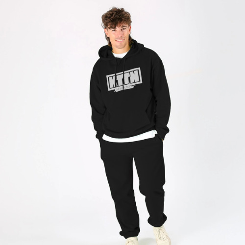 Mens Black Hoodie