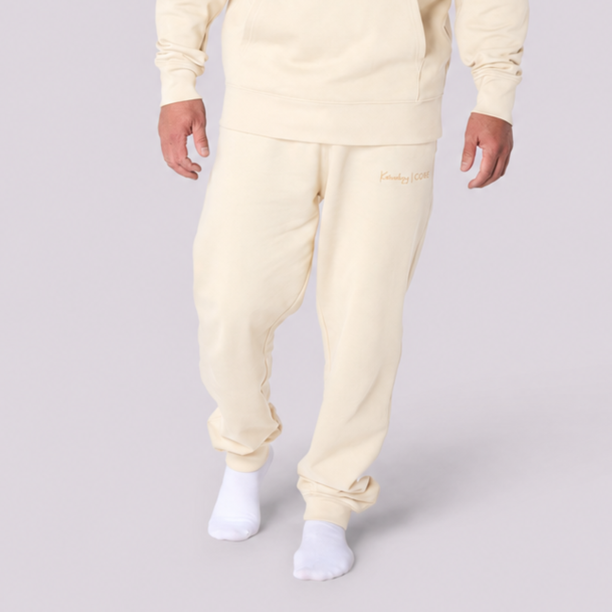 Men’s CORE Organic Cotton Joggers | Natural Oat