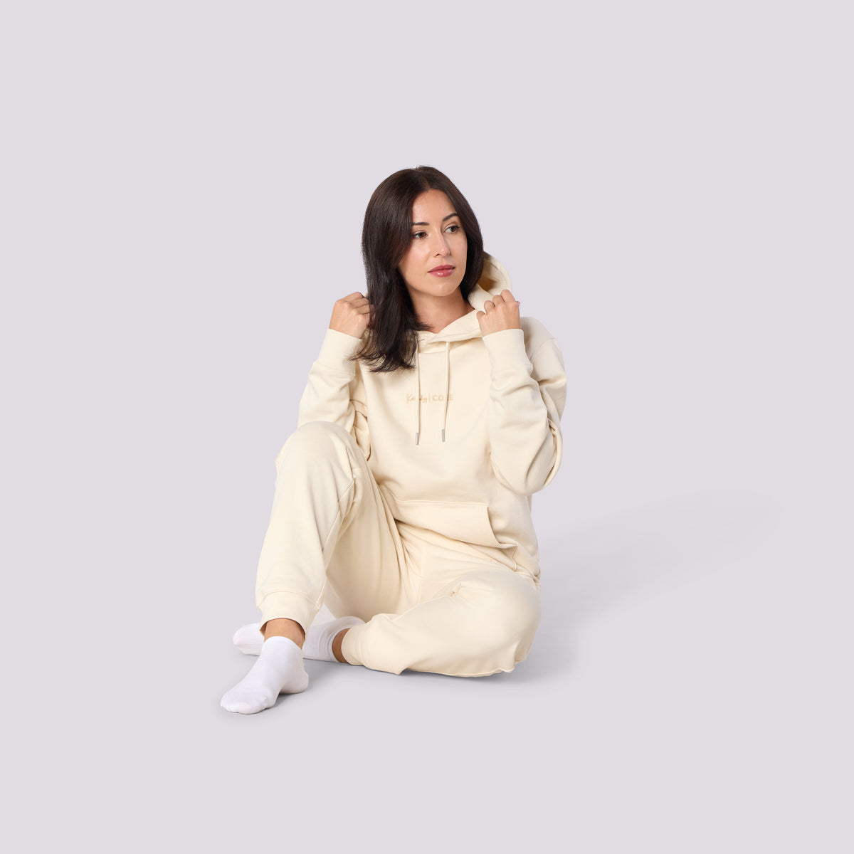Women's Natural Oat Co-ord | Hoodie & Joggers