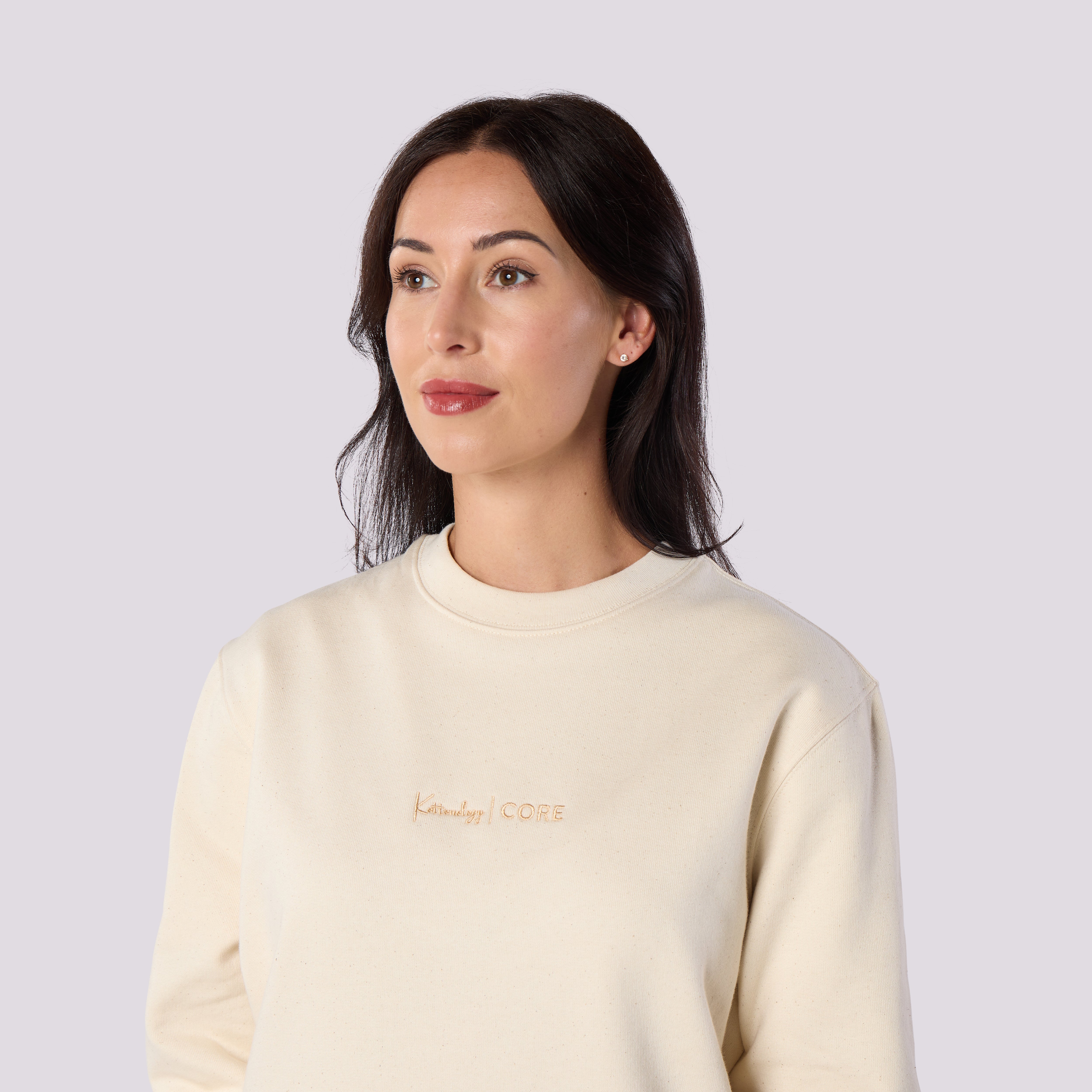 Women’s CORE Organic Cotton Sweatshirt – Natural Oat