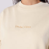 Women’s CORE Organic Cotton Sweatshirt – Natural Oat
