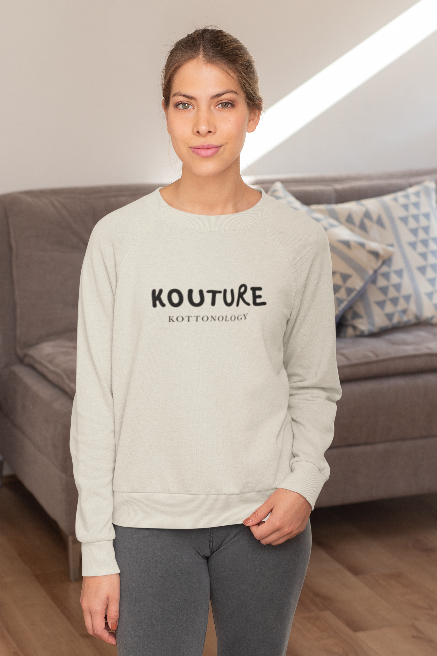 Oat-Coloured Sweatshirt