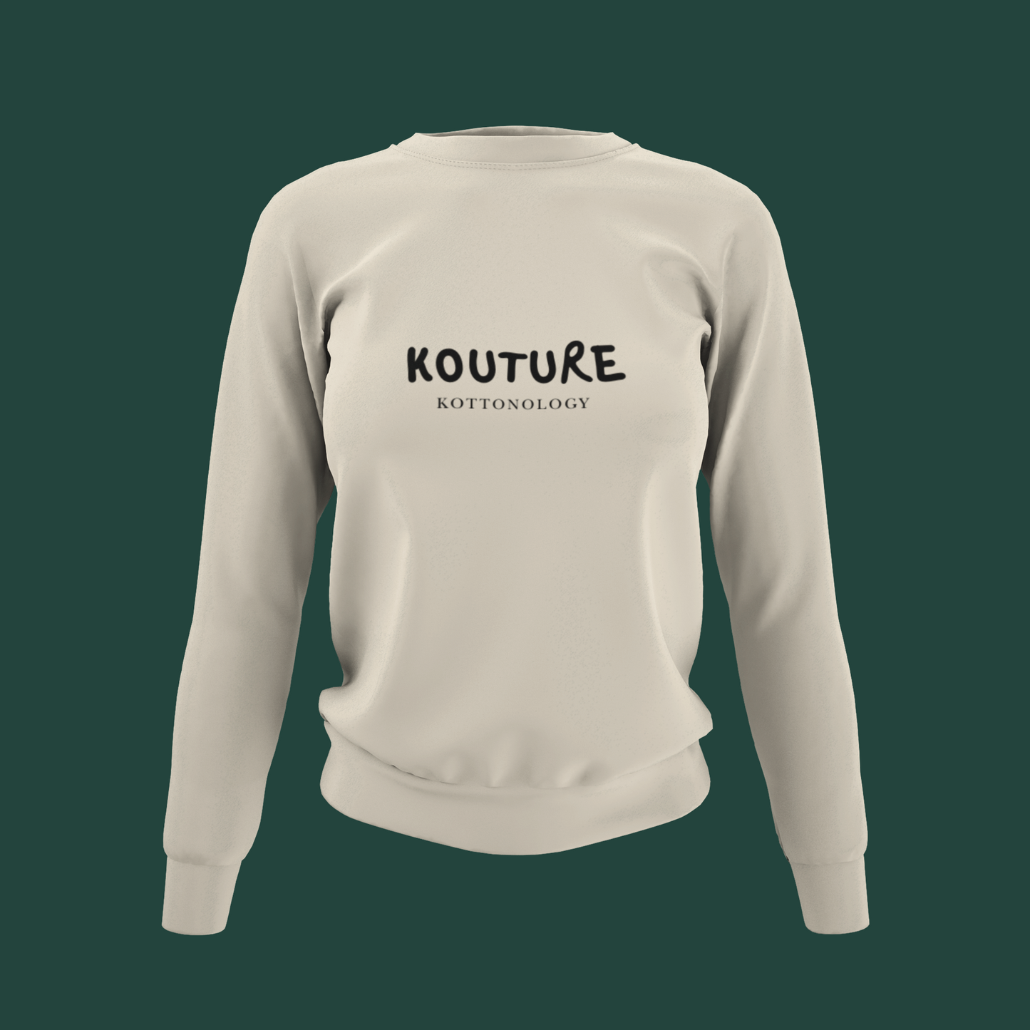 Oat-Coloured Sweatshirt