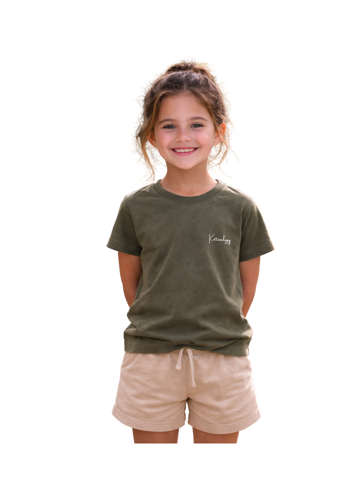 Kids’ Khaki Green T-Shirt