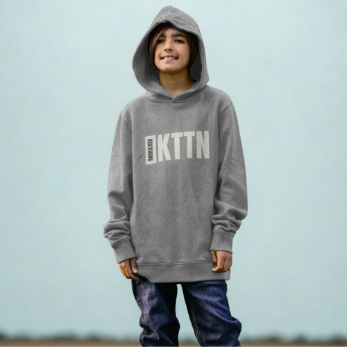 Athletic Grey Boys Hoodie